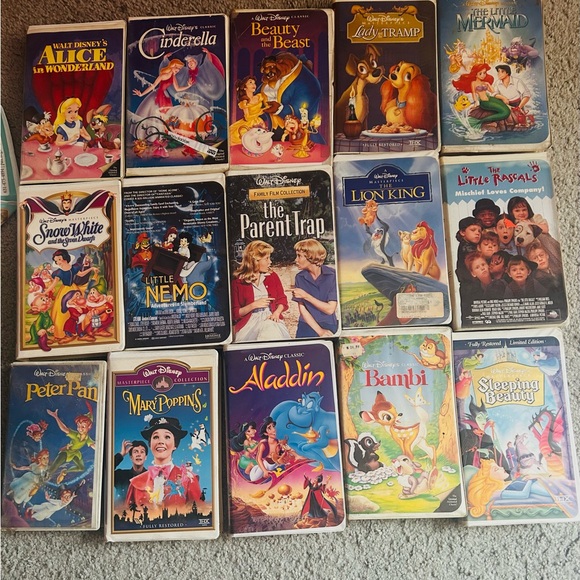 Disney Other - Disney Classic VHS Collection